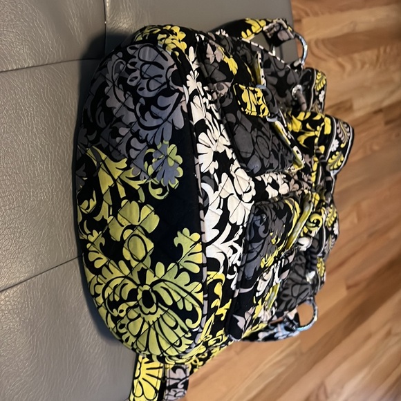 Vera Bradley purse. Baroque fabric. Bucket style. Looks brand new. - Picture 6 of 6